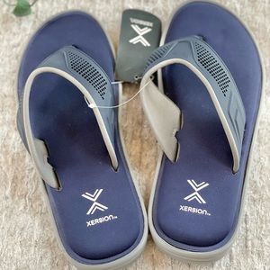 xersion memory foam flip flops
